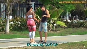 Amateur Latina Engages In Anal Play With A Well-Endowed Partner At The Gym