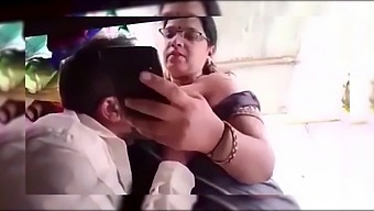 Mature Kannada Milf Aunty'S Steamy Encounter With Tailor - Breasts Fondled