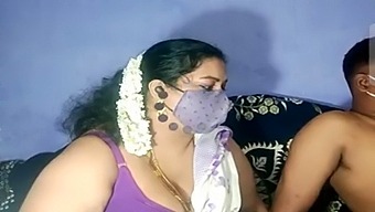 Aroused Indian Plus-Sized Spouse Performs Oral Sex