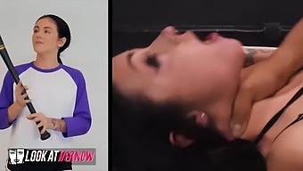 Rosalyn Sphinx Takes On Ricky Johnson'S Huge Cock In Various Positions