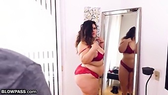 Big-Natured Milf Karla Lane Gives A Sloppy Blowjob In Lingerie