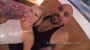 Blonde Amateur Gets Fucked By Big Black Penis