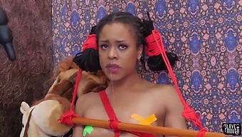 Teenage Girl Obediently Follows Commands In Bdsm Video