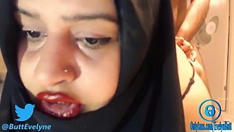 Hijab-Wearing Woman With A Big Butt Gets Punished Anally!