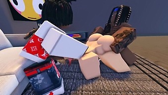 Roblox'S Makima Enjoys A Blacked And Gangbanged Experience