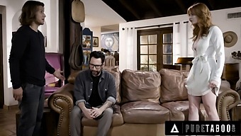 En Deprimerad Änkling Hänger Sig Åt Tabufantasi Med Lacy Lennon
