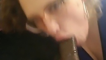Shay Giving Oral To A Big Black Cock