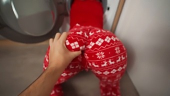 Blonde Milf Trapped In Washer In Explicit Step-Son Scenario