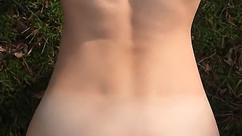 Exclusive Video Of A Brown-Haired Beauty Getting Her Ass Creampied Outdoors