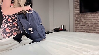 Spy Cam Captures Latina Milf And Stepson'S Intimate Hotel Encounter