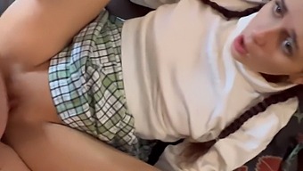 Brunette Teen Performs Oral Sex On Multiple Unfamiliar Men