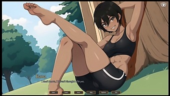 First Time Anal Experience With My Adorable Girlfriend In The Woods [Hentai Game]
