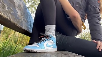 Young Blonde Teen Indulges In Public Intimacy In A Thrilling Pov Video