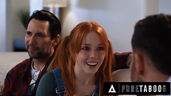 Secret Sharing: Stepbrother And Social Worker Indulge In Taboo Relationship With Petite Madi Collins