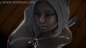 Horny Bunny Girl Craves A Large And Girthy Penis!