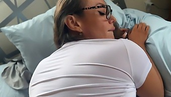 Amateur Milf Learns Oral Skills From Stepson In Explicit Video
