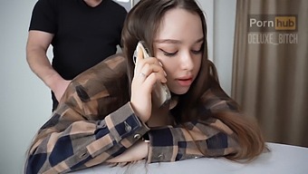Stepbrother Catches Me Sexting And Joins In For A Wild Ride