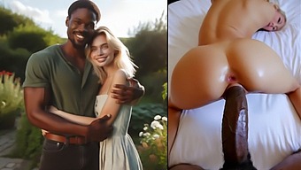 The Stunning Blonde Wife Is Ravished By Her New Ebony Lover In A Wild Encounter!
