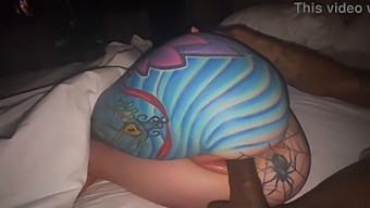 Tattooed Milf Olivia Takes A Black Cock Bareback In Slow Motion