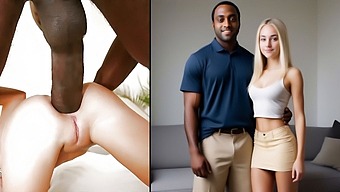 A Black Man Expands My Stunning Spouse'S Rear End (Butt)