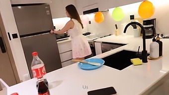 I Had Sex With My Friend’s Mother In The Kitchen On His Birthday.